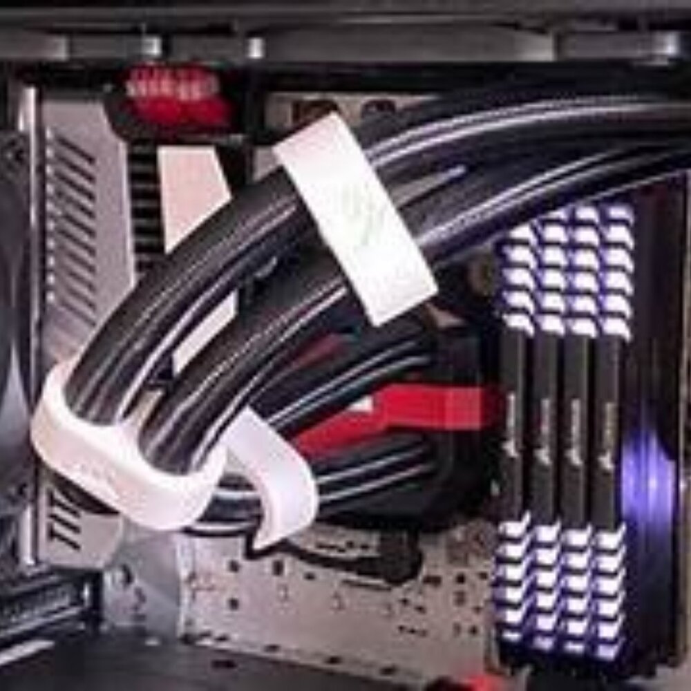 NZXT Aio Cooling system separator perfect for organizing gaming pc internals
